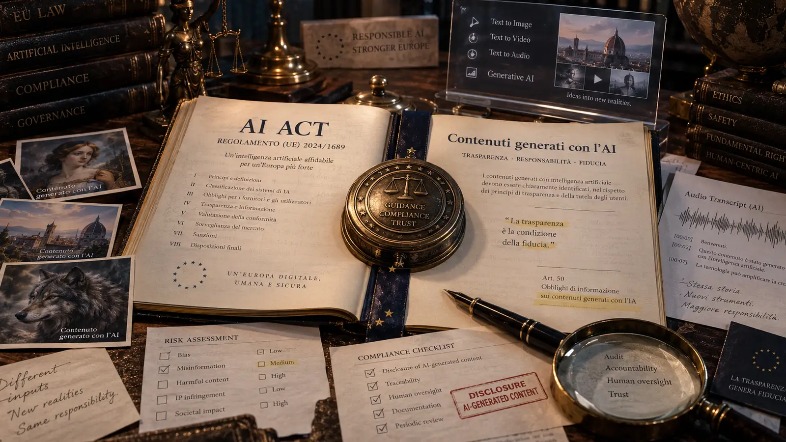 contenuti-generati-con-ai-legge-aiact
