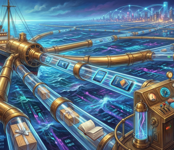 Rappresentazione concettuale dell’intelligenza artificiale come strumento di supporto