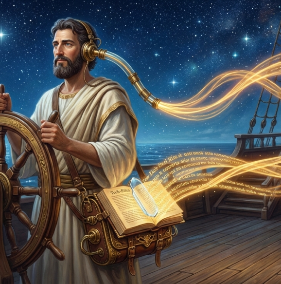 Rappresentazione concettuale dell’etica applicata all’uso della tecnologia