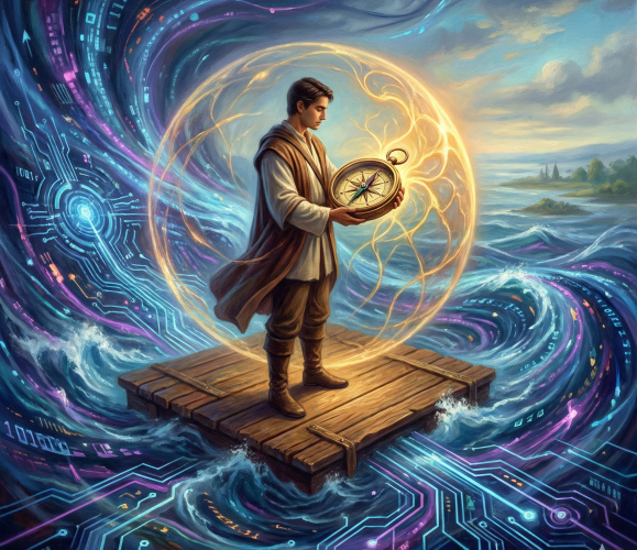 Rappresentazione concettuale dell’intelligenza artificiale applicata a contesti reali